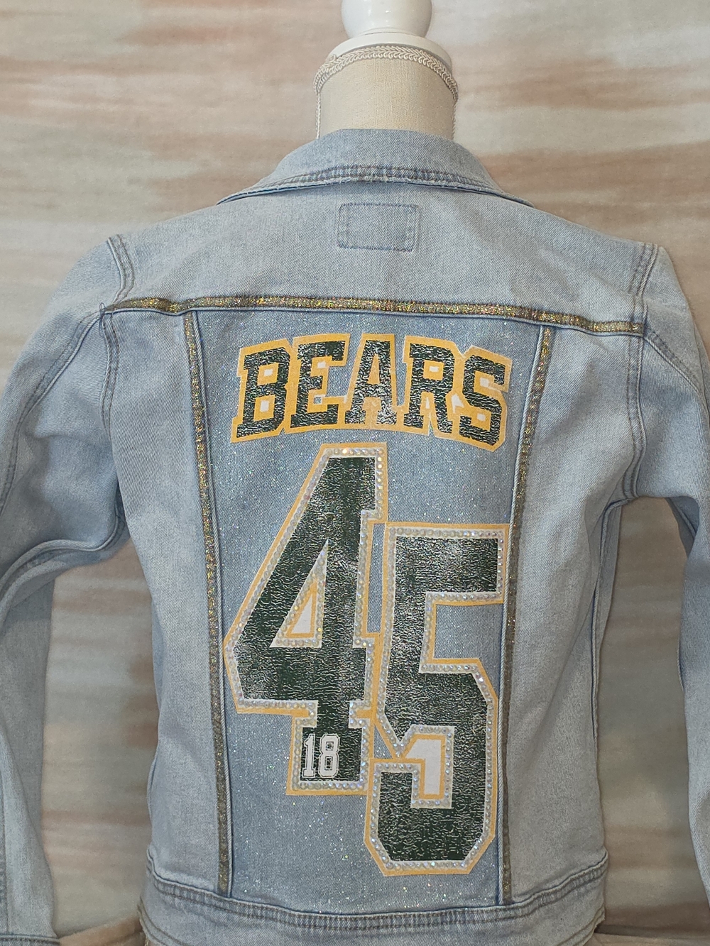 Baylor Bears Universal Thread Light Wash Denim Jacket